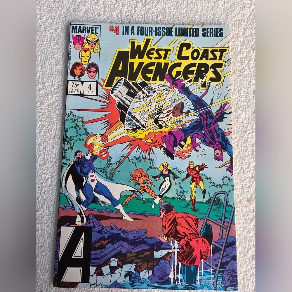 West Coast Avengers Comic Book